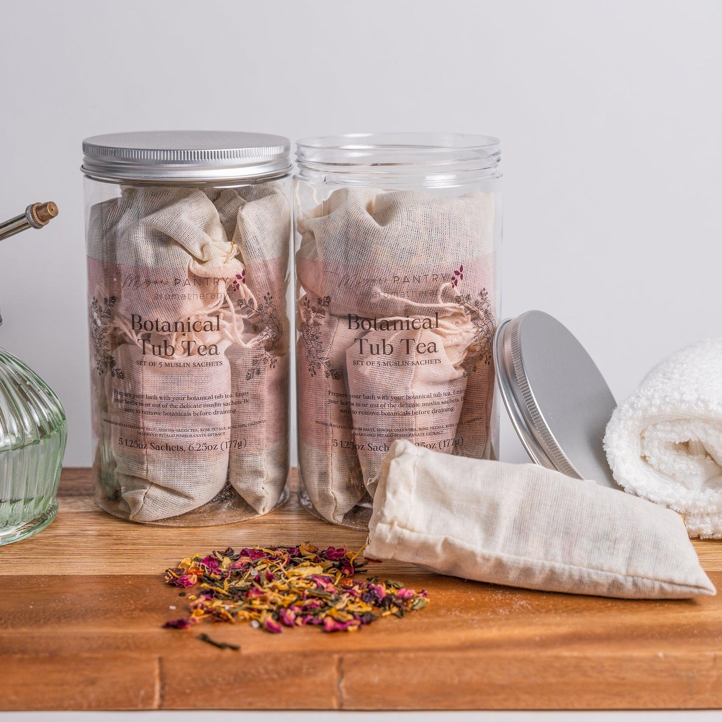 Botanical Tub Tea | 5 Muslin Sachets