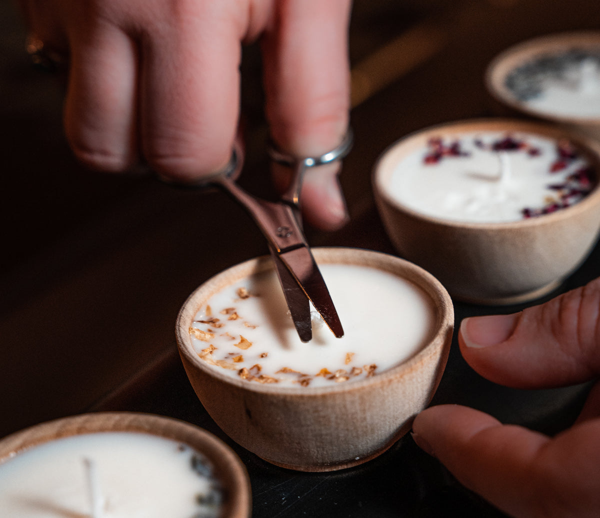 How to Trim a Candle Wick (and Why It Matters)