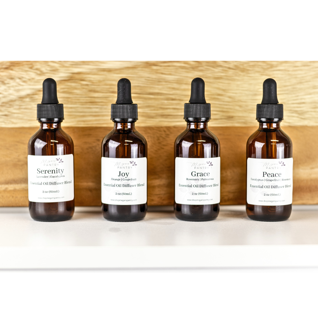 Thousands of customers trust our essential oil blends to bring balance, calm, and clarity into their daily lives. Crafted with high-quality, minimally processed essential oils, each blend is designed to support your wellness—naturally.
These all-natural formulations go beyond fragrance. They can help ease stress, enhance focus, lift your mood, and create a calming environment at home or work.