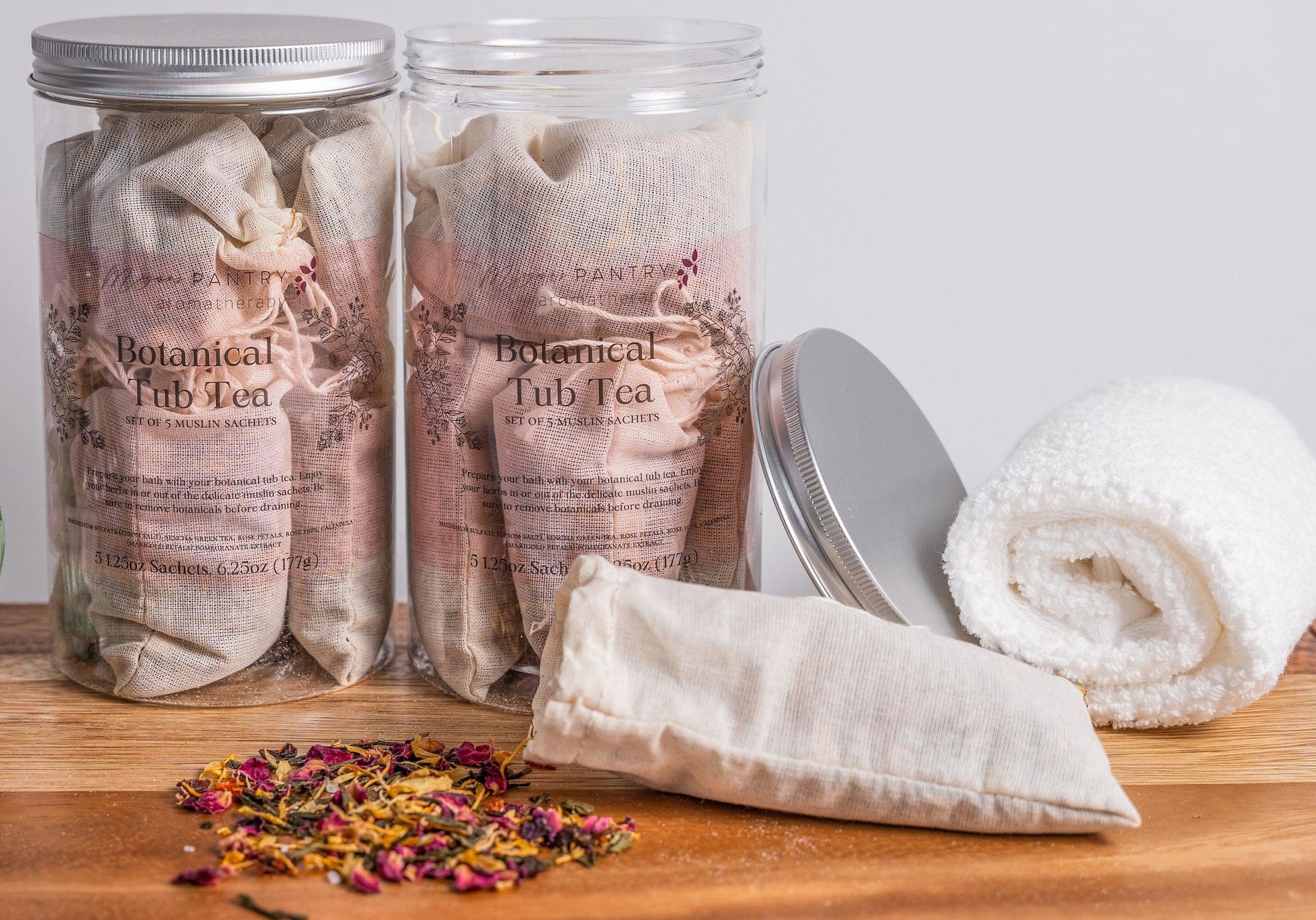 Botanical Tub Tea | 5 Muslin Sachets