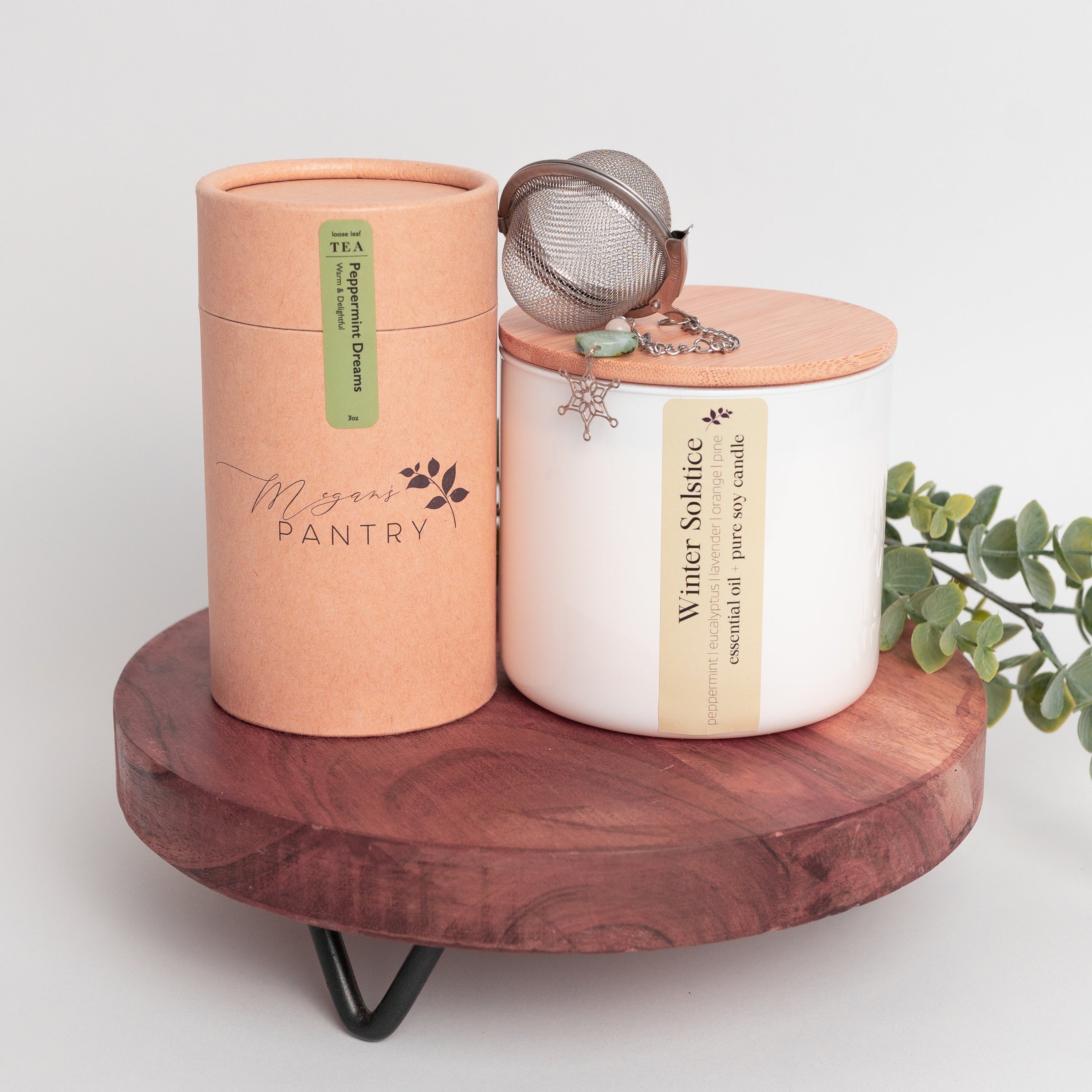 2025 Holiday Gift Set | Tea, Candle & Infuser Box – Megan's Pantry
