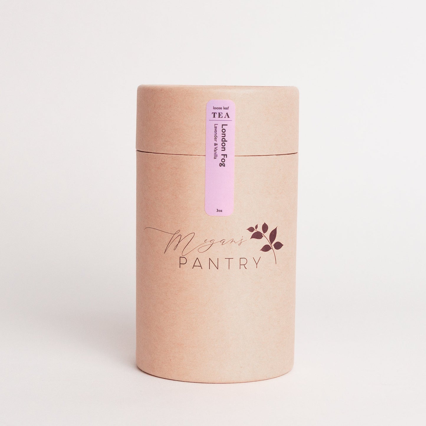 Megan’s Pantry London Fog Black Tea – a soothing blend of lavender, vanilla, and bergamot for the perfect creamy London Fog latte