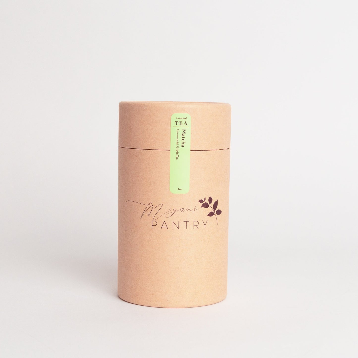 Megan’s Pantry Ceremonial Grade Matcha Tea – vibrant Japanese green tea powder for matcha lattes, smoothies, and mindful daily rituals