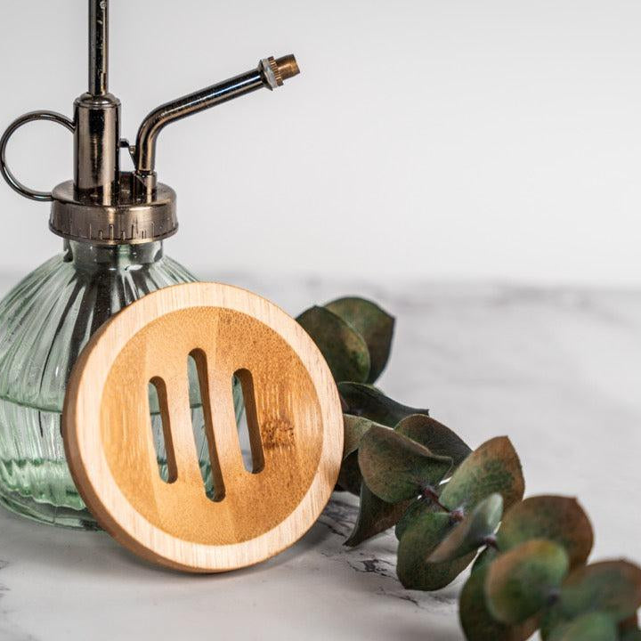 Bamboo shower steamer tray from Megan's Pantry