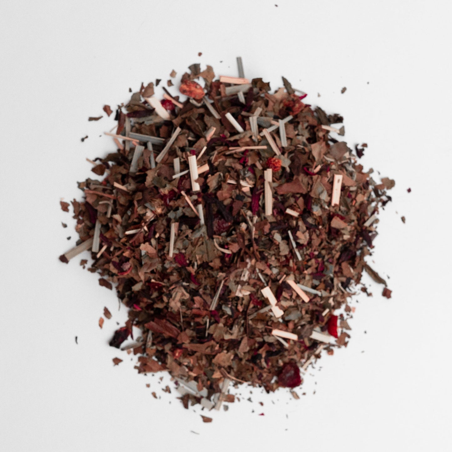 Delight in the taste of sunshine with our handcrafted Strawberry White Tea. This radiant blend combines delicate white tea with vibrant hibiscus, lemongrass, rose hips, basil, and raspberry leaves, all infused with the bright, juicy essence of real strawberries. Lightly floral and refreshingly fruity, each sip offers a graceful balance of sweetness and tang that awakens the senses.