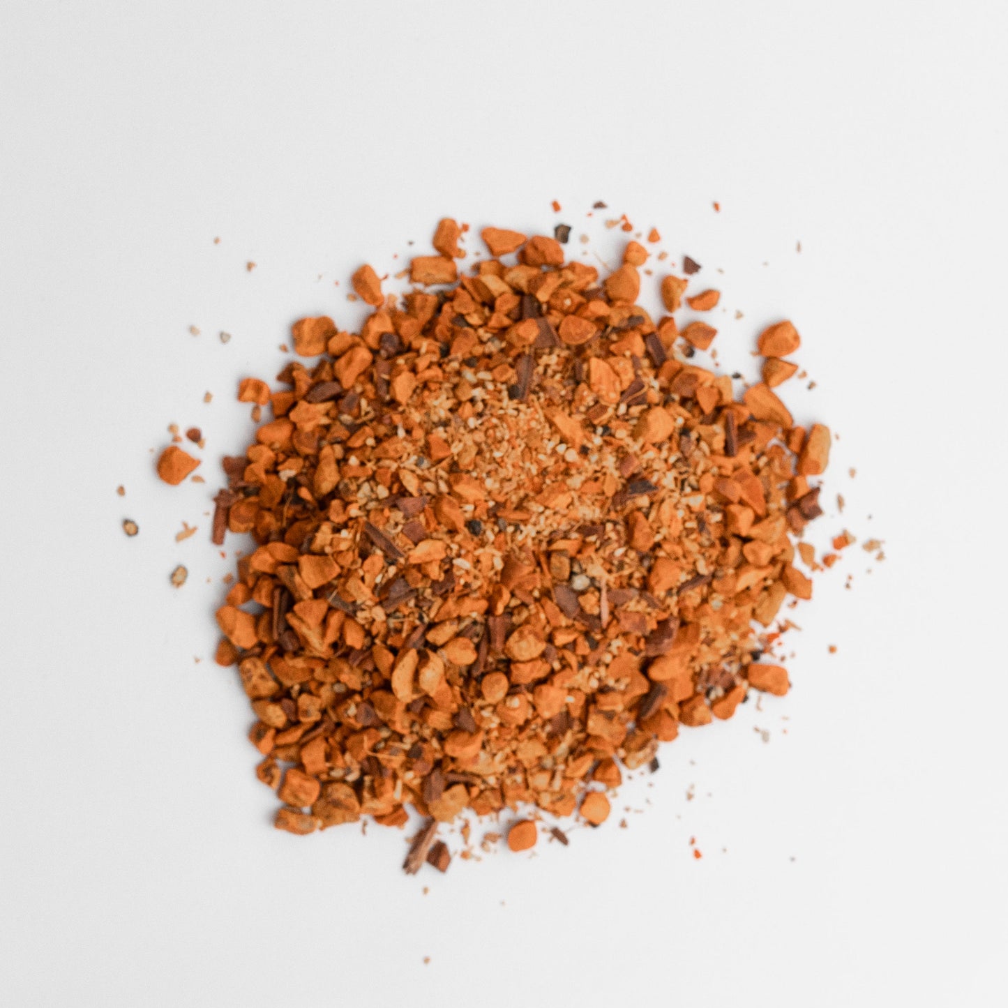 Megan’s Pantry Turmeric Chai – a caffeine-free golden milk blend with turmeric, ginger, cinnamon, and black pepper for a warming wellness tea