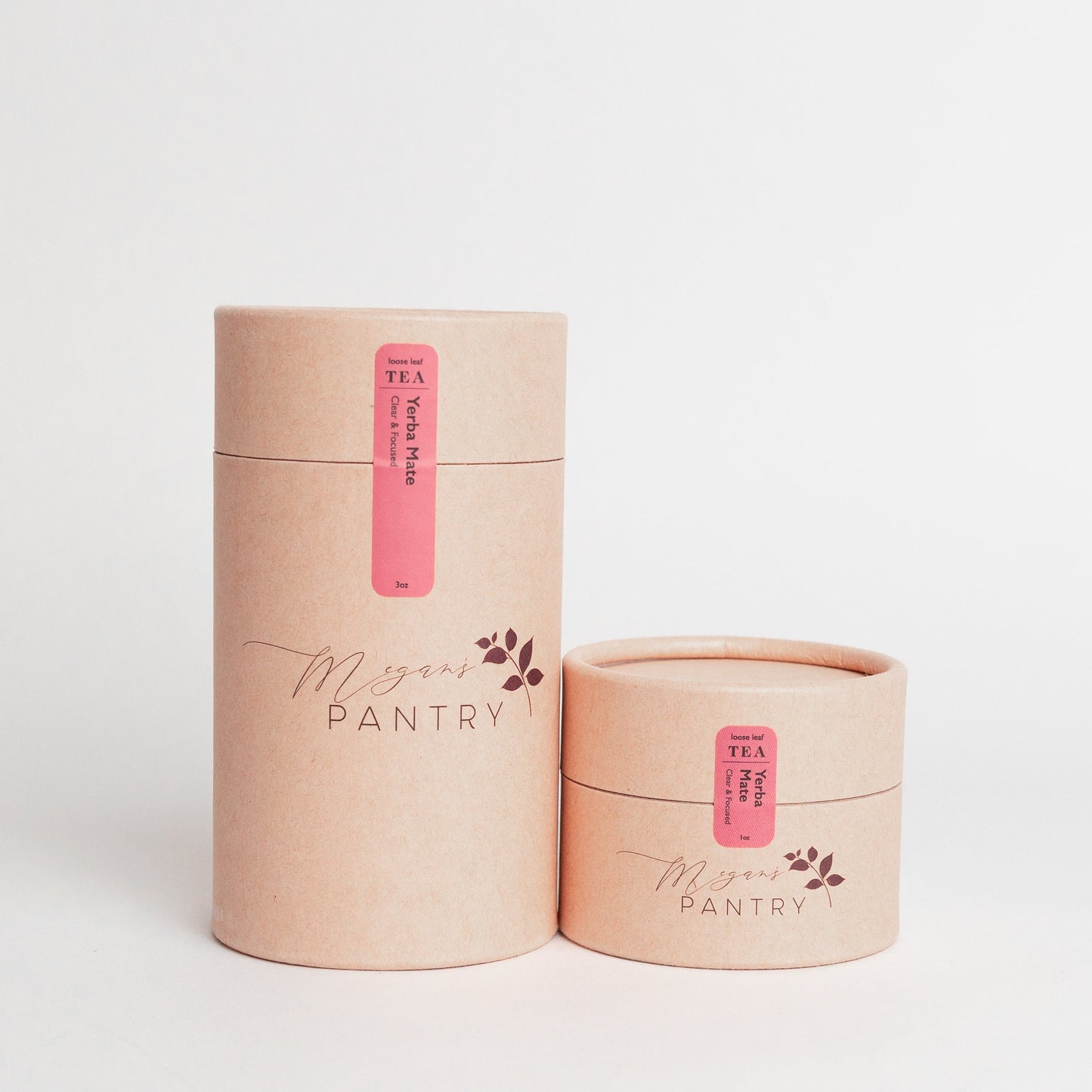 Megan’s Pantry Yerba Mate Herbal Tea – a refreshing blend of yerba mate, lemon, hibiscus, and chamomile for smooth, natural energy