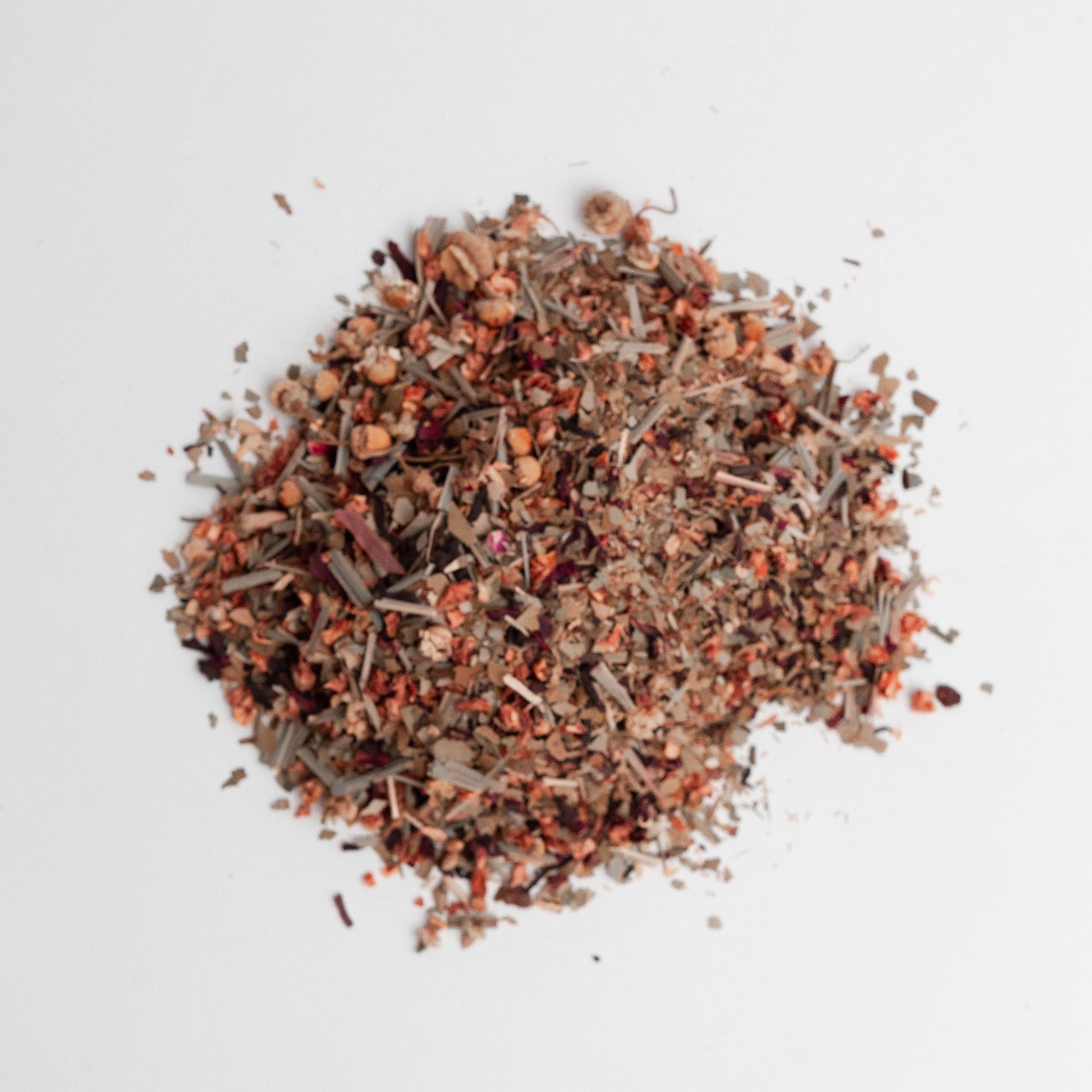 Megan’s Pantry Yerba Mate Herbal Tea – a refreshing blend of yerba mate, lemon, hibiscus, and chamomile for smooth, natural energy